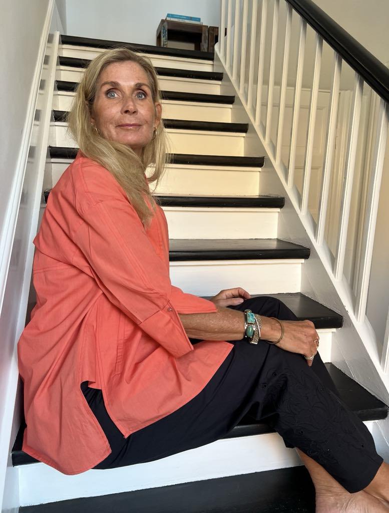 Wauw skjortebluse - Luna shirt coral