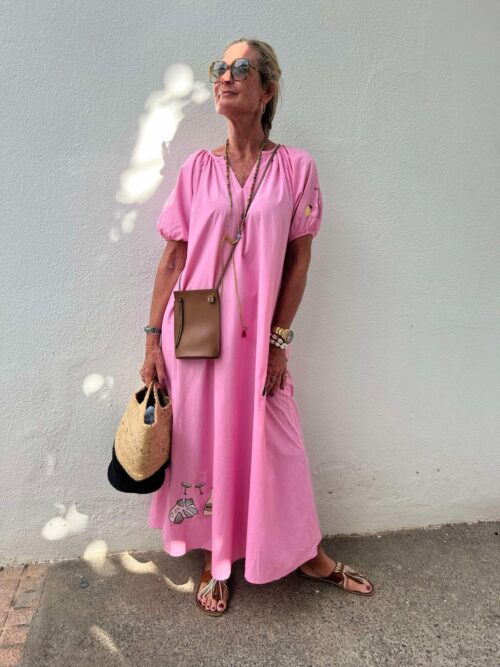 Wauw kjole - Oyster dress rosa