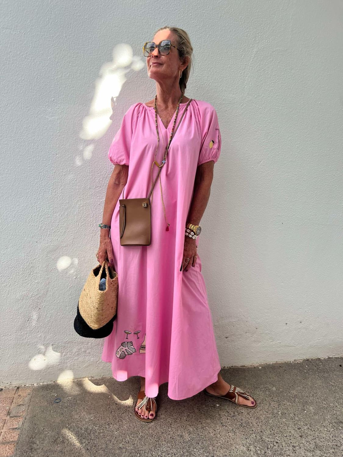 Wauw kjole - Oyster dress rosa