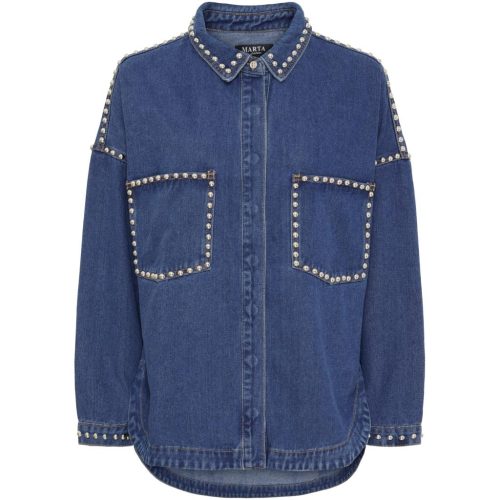 Marta du Chateau denim skjortejakke - Eila Shirt
