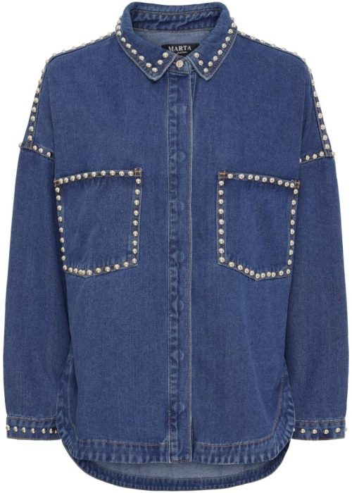 Marta du Chateau denim skjortejakke - Eila Shirt