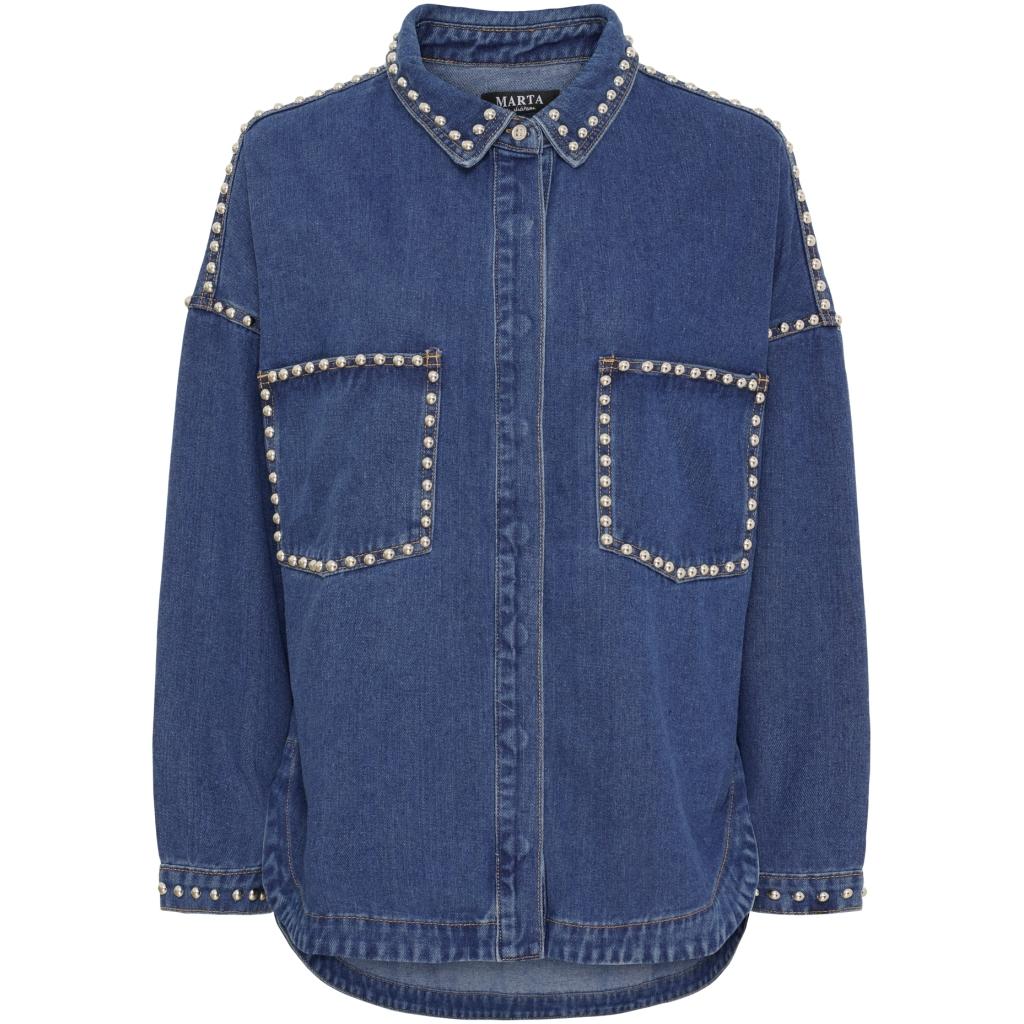 Marta du Chateau denim skjortejakke - Eila Shirt