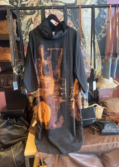 E Avantgarde - kjole sort/chili