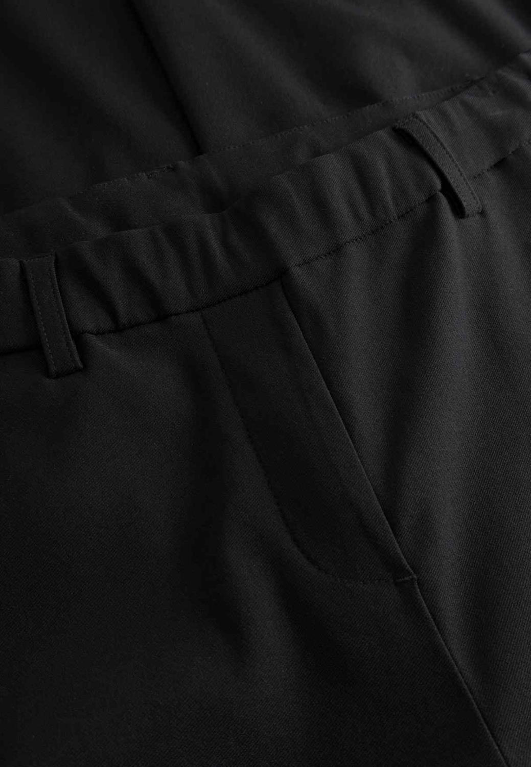 Laurie bukse - Zina Flare Regular ML sort - Bilde 7