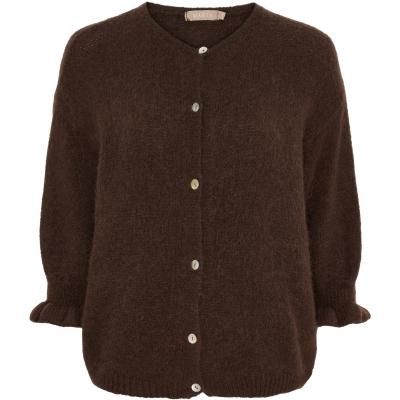 Marta du Chateau cardigan - Juliana Knit sjokoladebrun