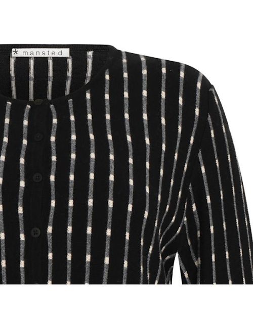 Mansted cardigan - sort - Bilde 2