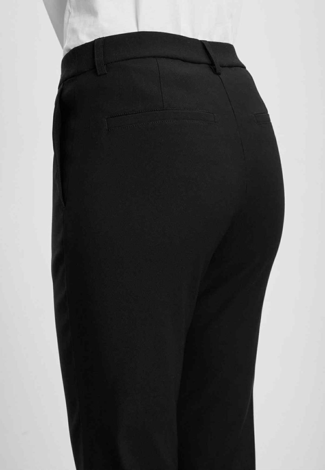Laurie bukse - Zina Flare Regular ML sort - Bilde 3