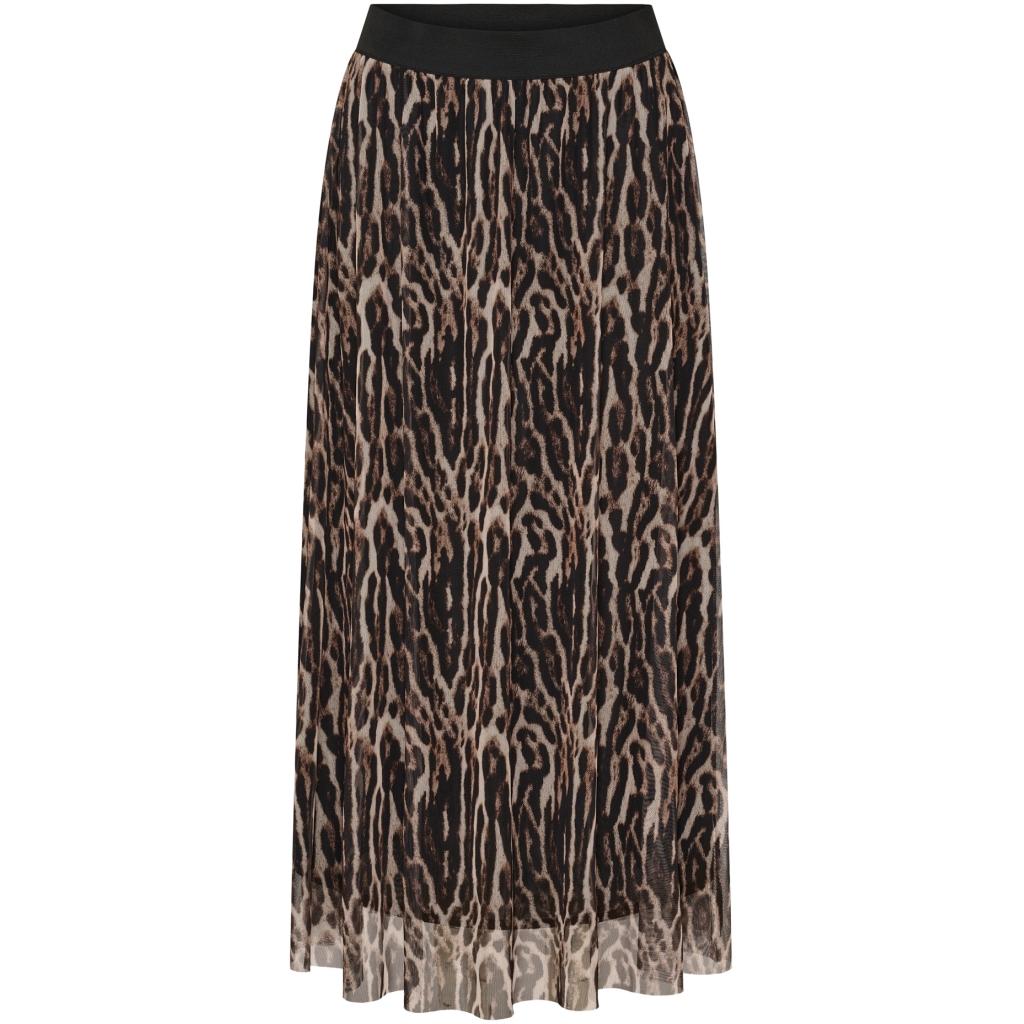 Marta du Chateau chiffon-skjørt - Presley Skirt leo