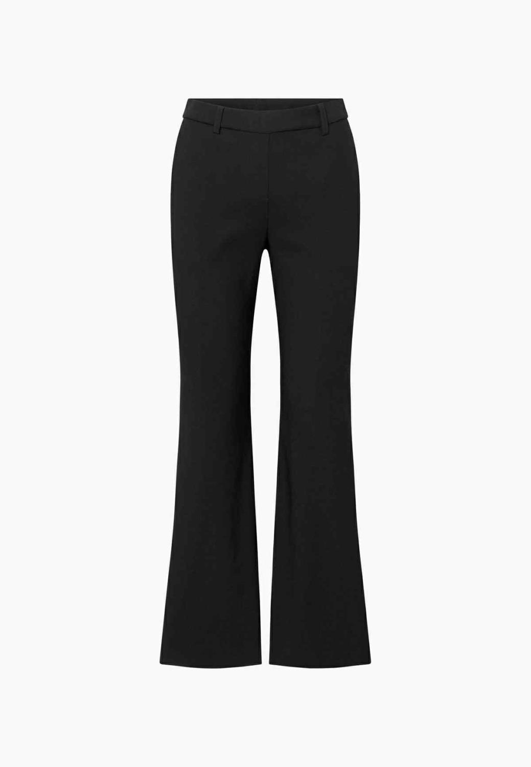 Laurie bukse - Zina Flare Regular ML sort - Bilde 4