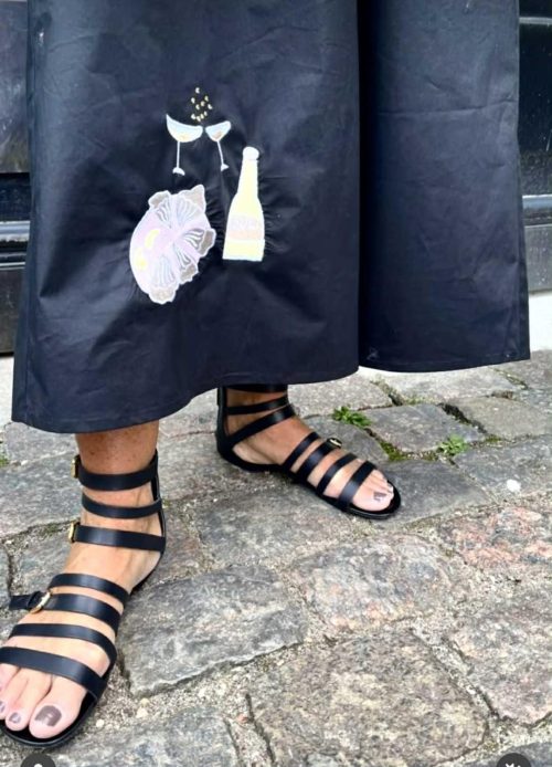 Wauw kjole - Oyster dress black - Bilde 2