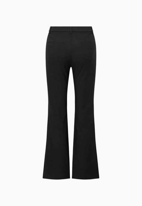 Laurie bukse - Zina Flare Regular ML sort - Bilde 8