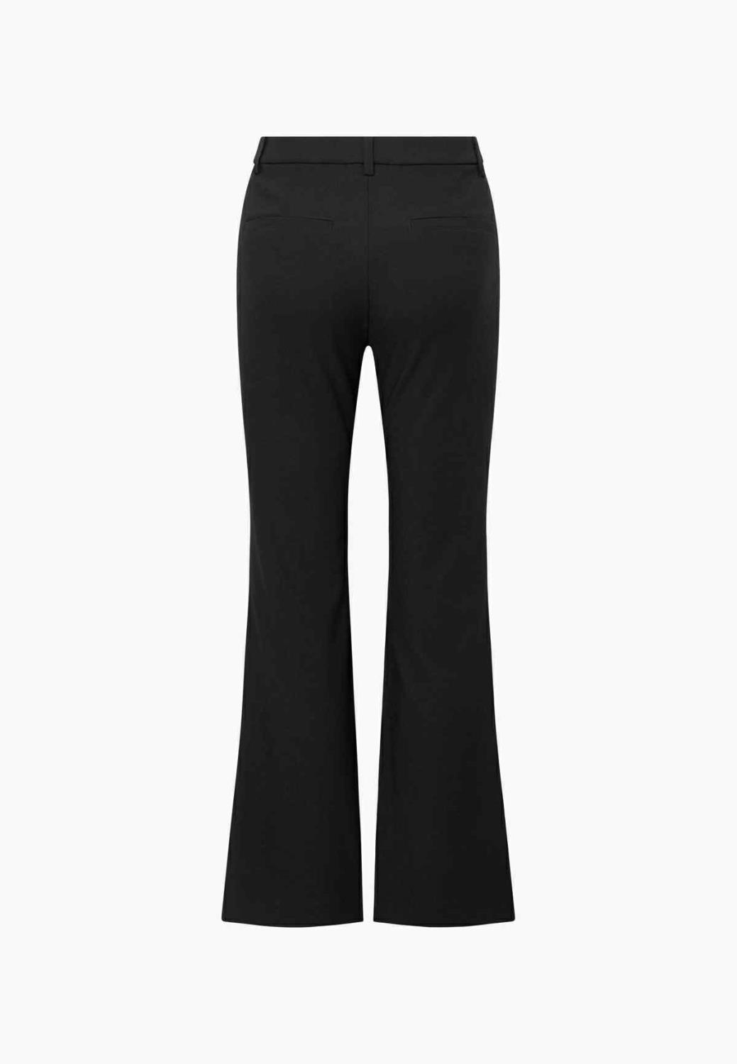 Laurie bukse - Zina Flare Regular ML sort - Bilde 8