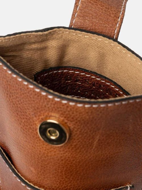 RE:DESIGNED mobilveske - Freja sort og walnut - Bilde 2