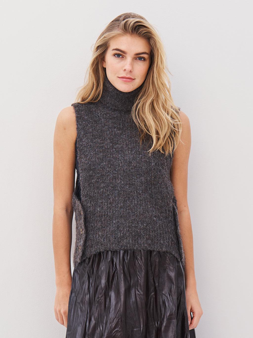 NU strikket vest - Agnes Vest knit - Bilde 2