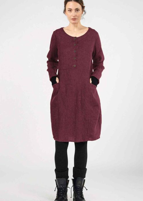 Olars Ulla kjole - Krasse burgunder