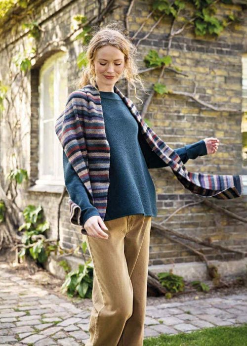 Mansted genser - Mosque dark aqua