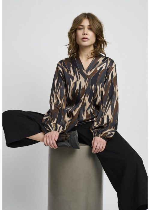 Elton bluse - Saphir