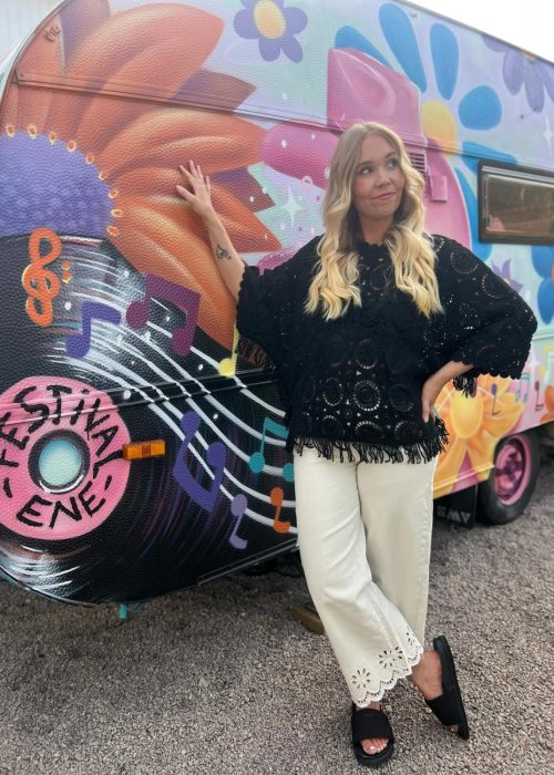 Ormi Jeans denimbukse - beige 2239-9