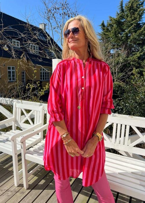 Wauw skjortekjole med lommer