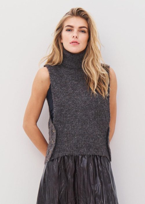 NU strikket vest - Agnes Vest knit