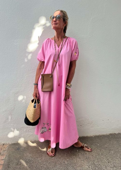 Wauw kjole - Oyster dress rosa