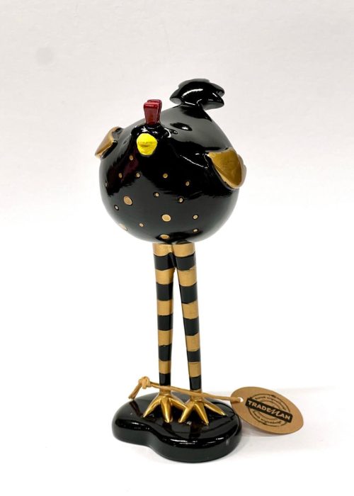 Vaglehøne - Svart med gull