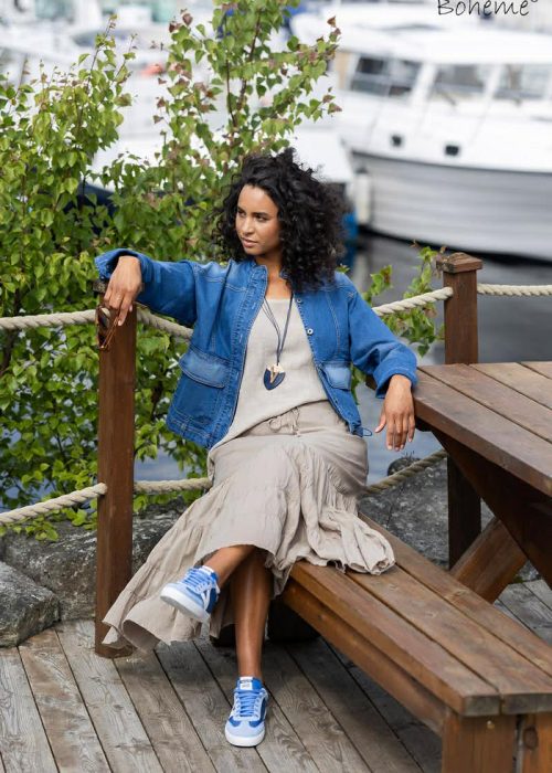 Boheme skjørt - sand