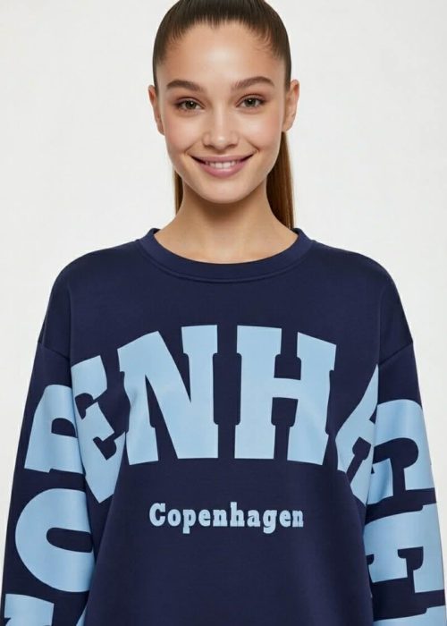 Marta du Chateau - Hibiscus sweatshirt