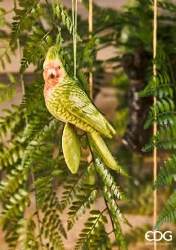 EDG papegøye - heng - lys grønn