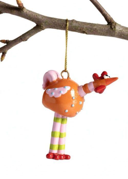 Hengende høne Gyllenkrok - oransje