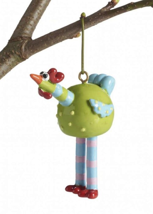 Hengende høne Gyllenkrok - grønn