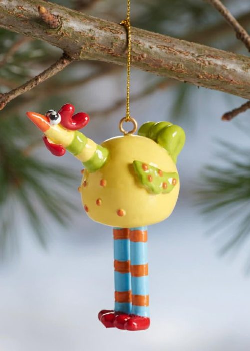 Hengende høne Gyllenkrok - gul