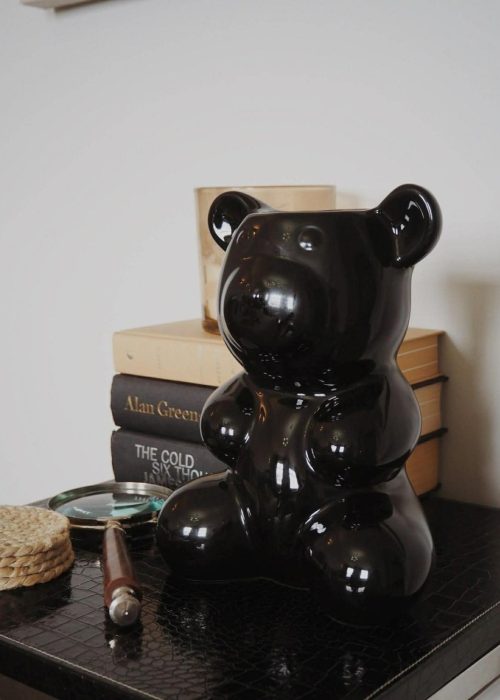 Crystal Haze Nostalgia Bear vase - sort
