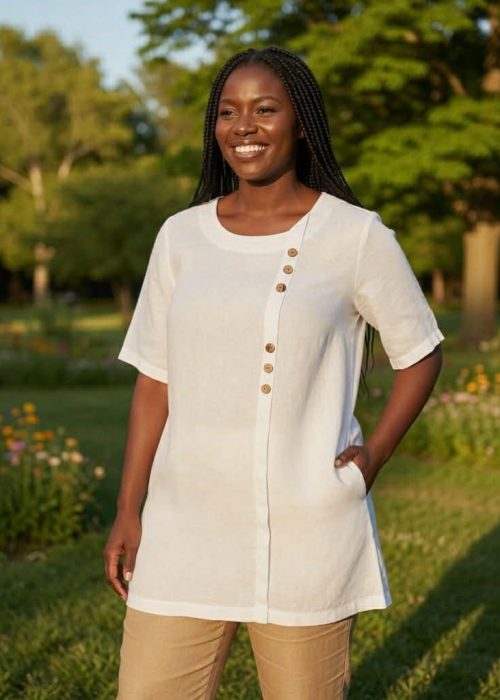 Pont Neuf tunika - lin- Judy