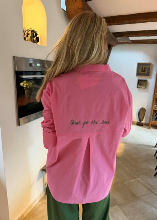 Wauw skjortebluse - Luna rosa