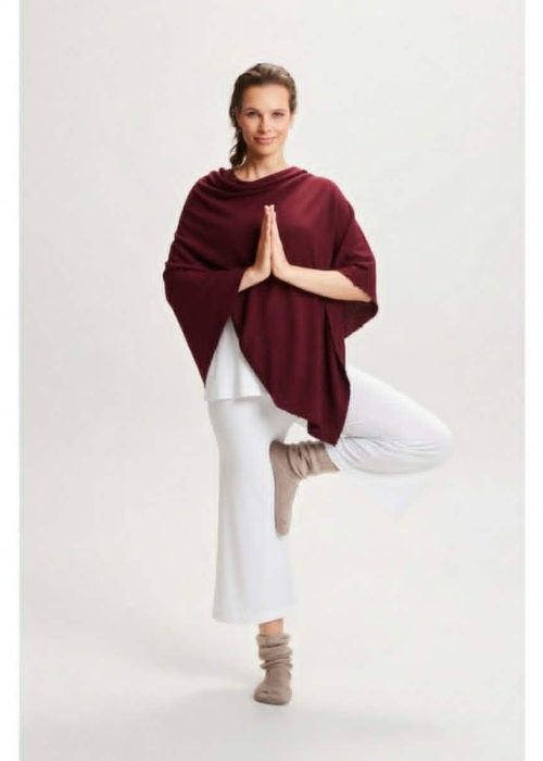 By basics poncho - camelia melange