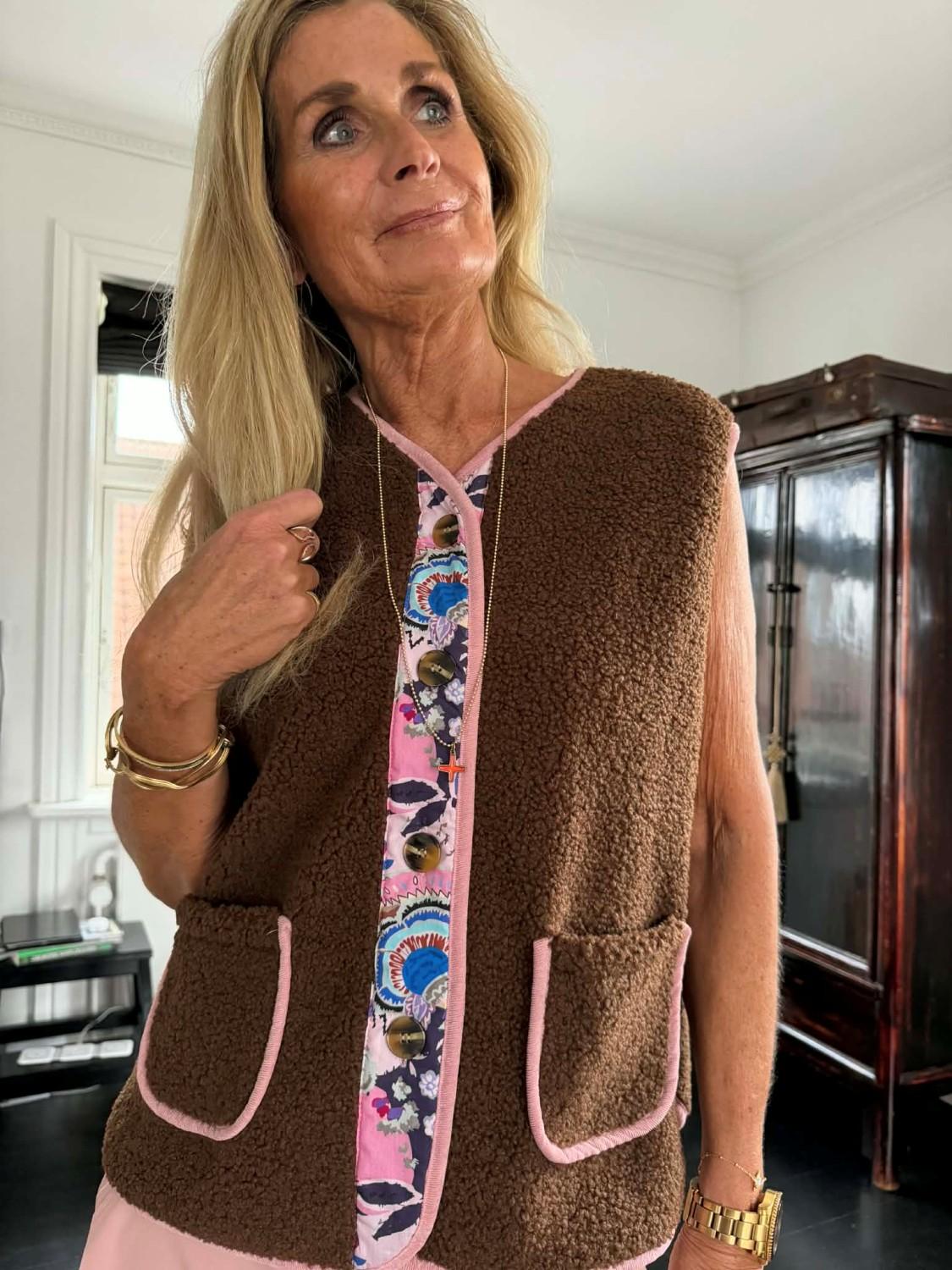 Wauw fleece vest - Astrid vest