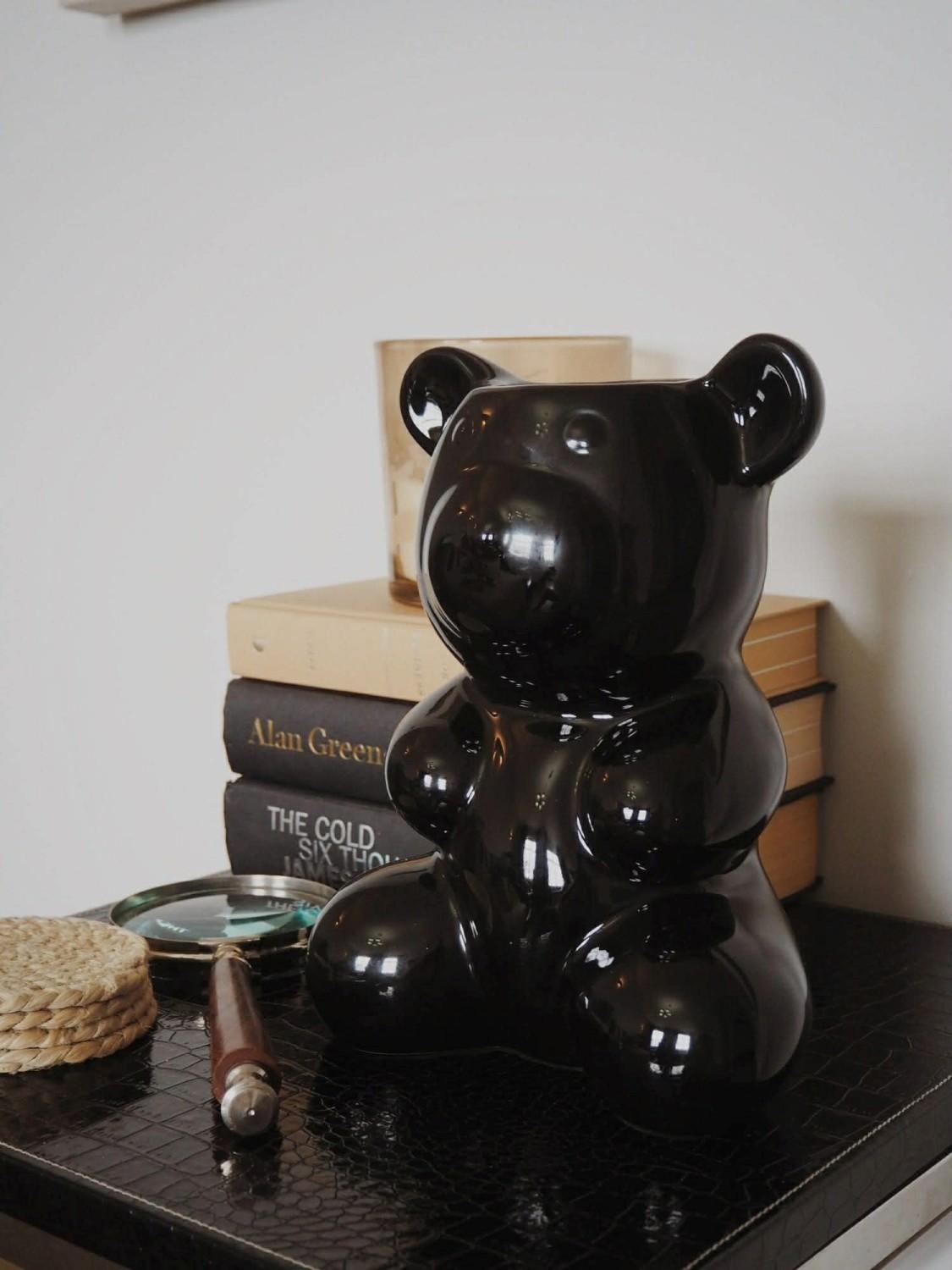 Crystal Haze Nostalgia Bear vase - sort