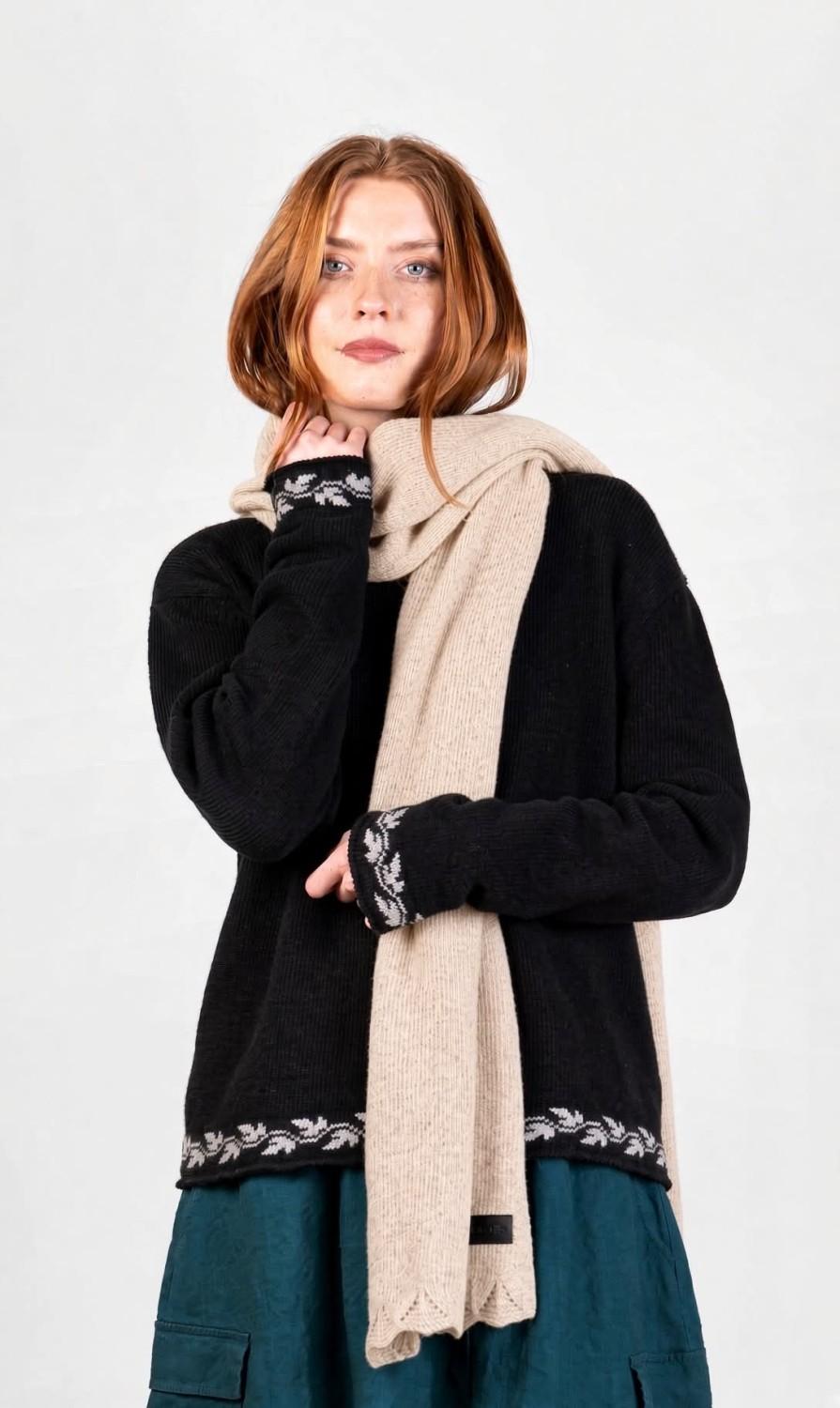 Olars Ulla ullskjerf - Solo offwhite